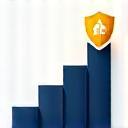 Icono de escalabilidad y seguridad para soluciones robustas