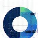 Icono de innovación continua con tecnología avanzada