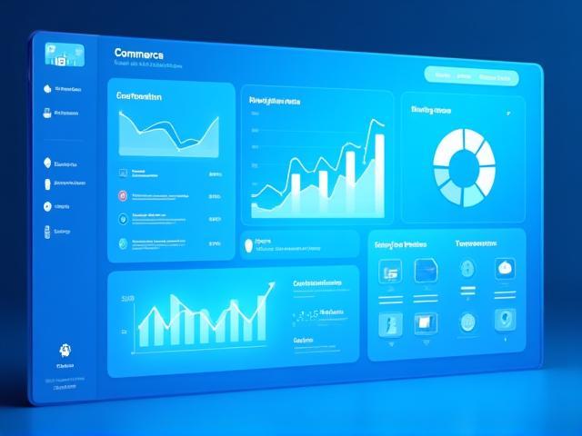 Dashboard de plataforma e-commerce escalable con métricas